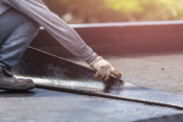 Professional Vapor Barrier Installation technician working in Fair Oaks, IN